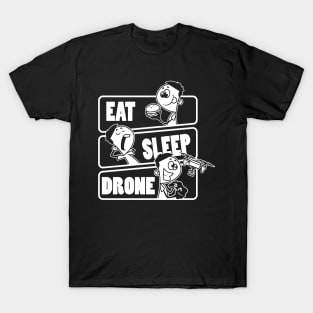 Eat Sleep Drone Repeat - Gift for drone pilot graphic T-Shirt